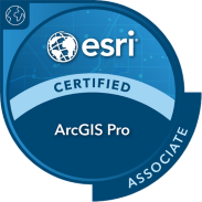 ESRI ArcGIS Pro Associate certification logo